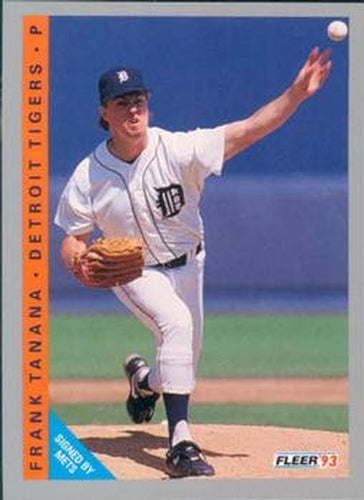 #611 Frank Tanana - New York Mets - 1993 Fleer Baseball
