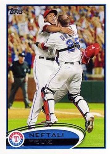 #611 Neftali Feliz - Texas Rangers - 2012 Topps Baseball