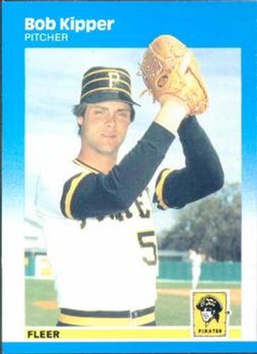 #612 Bob Kipper - Pittsburgh Pirates - 1987 Fleer Baseball