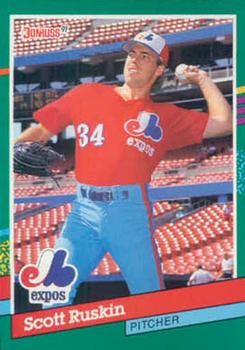 #612 Scott Ruskin - Montreal Expos - 1991 Donruss Baseball