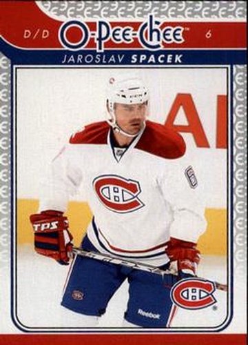 #612 Jaroslav Spacek - Montreal Canadiens - 2009-10 O-Pee-Chee Hockey