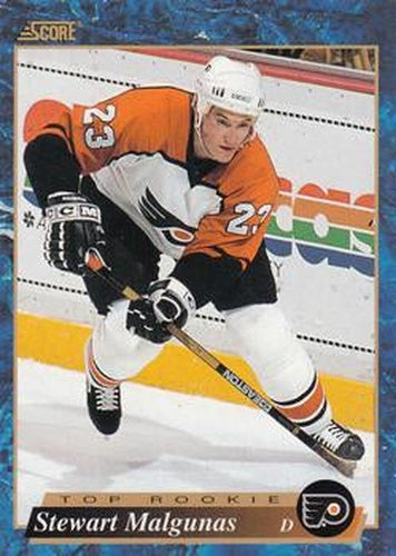 #612 Stewart Malgunas - Philadelphia Flyers - 1993-94 Score Canadian Hockey