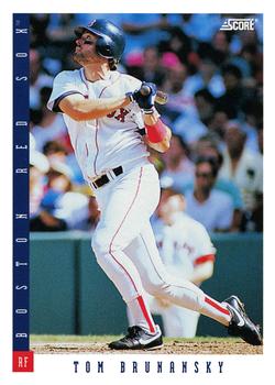 #612 Tom Brunansky - Boston Red Sox - 1993 Score Baseball