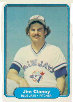 #612 Jim Clancy - Toronto Blue Jays - 1982 Fleer Baseball