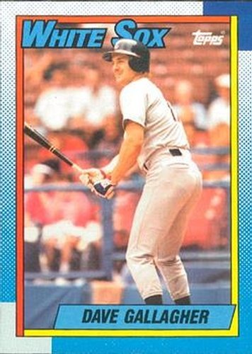 #612 Dave Gallagher - Chicago White Sox - 1990 O-Pee-Chee Baseball