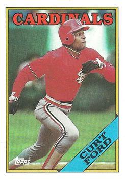 #612 Curt Ford - St. Louis Cardinals - 1988 Topps Baseball