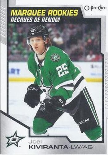 #612 Joel Kiviranta - Dallas Stars - 2020-21 O-Pee-Chee Update Hockey