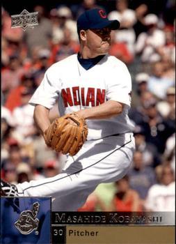 #612 Masahide Kobayashi - Cleveland Indians - 2009 Upper Deck Baseball