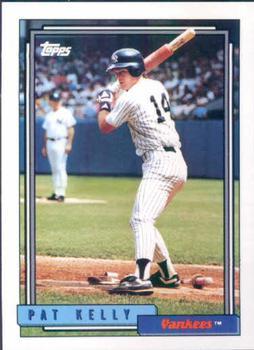 #612 Pat Kelly - New York Yankees - 1992 Topps Baseball