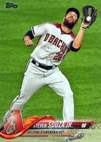 #612 Steven Souza Jr. - Arizona Diamondbacks - 2018 Topps Baseball