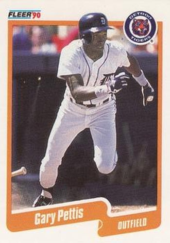 #612 Gary Pettis - Detroit Tigers - 1990 Fleer USA Baseball