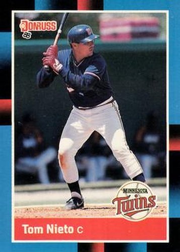 #612 Tom Nieto - Minnesota Twins - 1988 Donruss Baseball