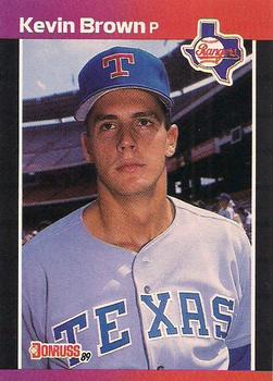 #613 Kevin Brown - Texas Rangers - 1989 Donruss Baseball