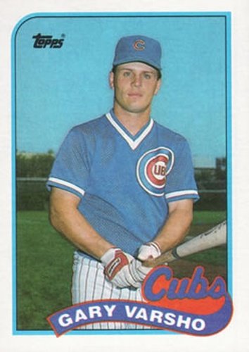 #613 Gary Varsho - Chicago Cubs - 1989 Topps Baseball