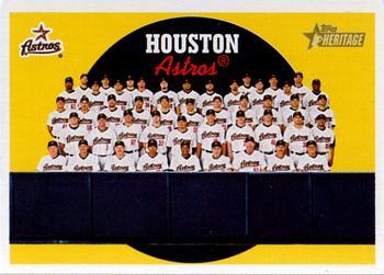 #613 Houston Astros - Houston Astros - 2008 Topps Heritage Baseball