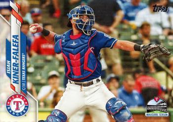 #613 Isiah Kiner-Falefa - Texas Rangers - 2020 Topps Baseball