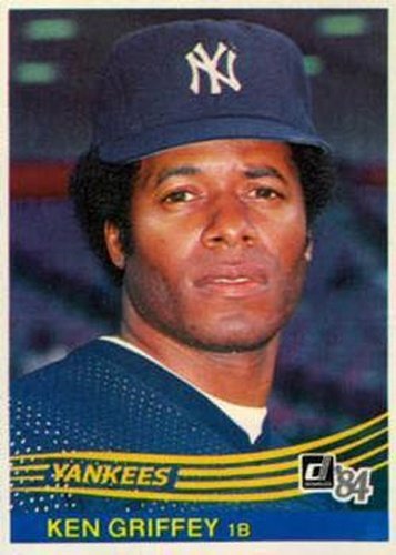 #613 Ken Griffey - New York Yankees - 1984 Donruss Baseball