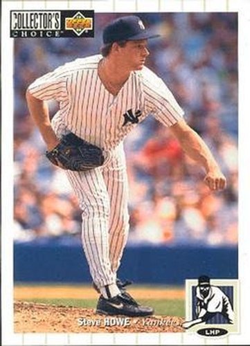 #613 Steve Howe - New York Yankees - 1994 Collector's Choice Baseball