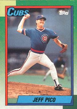 #613 Jeff Pico - Chicago Cubs - 1990 O-Pee-Chee Baseball