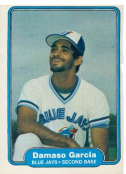 #613 Damaso Garcia - Toronto Blue Jays - 1982 Fleer Baseball