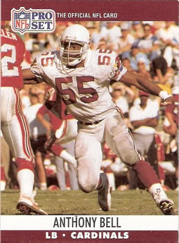 #613 Anthony Bell - Phoenix Cardinals - 1990 Pro Set Football