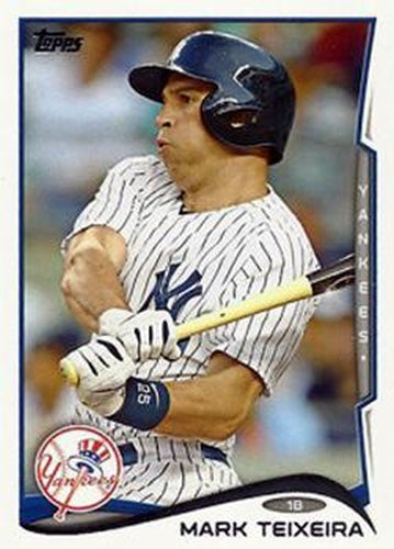 #613b Mark Teixeira - New York Yankees - 2014 Topps Baseball