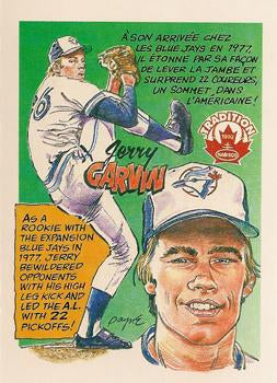#14 Jerry Garvin - Toronto Blue Jays - 1992 Nabisco Baseball
