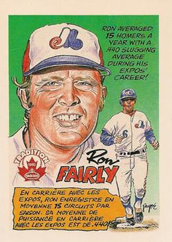 #19 Ron Fairly - Montreal Expos - 1992 Nabisco Baseball