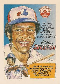 #3 Ken Singleton - Montreal Expos - 1992 Nabisco Baseball