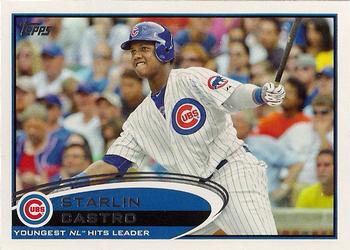 #167 Starlin Castro - Chicago Cubs - 2012 Topps Baseball