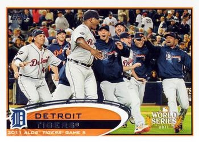 #32 Detroit Tigers - Detroit Tigers - 2012 Topps Baseball