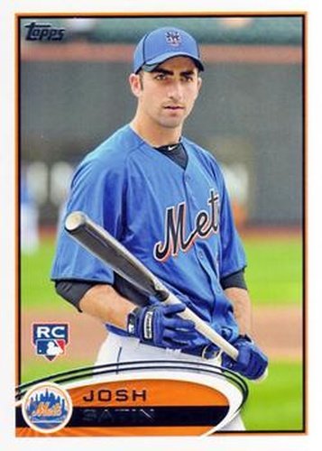 #335 Josh Satin - New York Mets - 2012 Topps Baseball