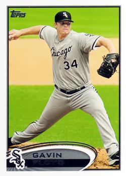 #336 Gavin Floyd - Chicago White Sox - 2012 Topps Baseball