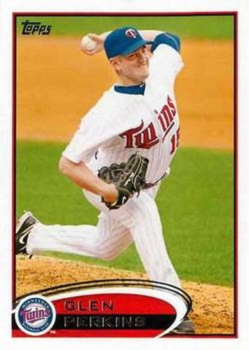 #337 Glen Perkins - Minnesota Twins - 2012 Topps Baseball