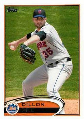 #346 Dillon Gee - New York Mets - 2012 Topps Baseball