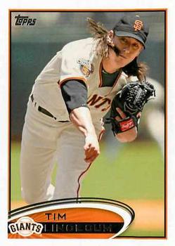 #349 Tim Lincecum - San Francisco Giants - 2012 Topps Baseball