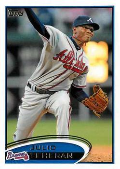 #352 Julio Teheran - Atlanta Braves - 2012 Topps Baseball