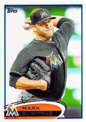 #355 Mark Buehrle - Miami Marlins - 2012 Topps Baseball