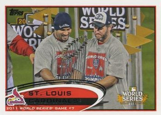 #53 St. Louis Cardinals - St. Louis Cardinals - 2012 Topps Baseball