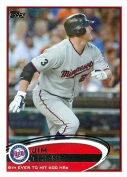 #97 Jim Thome - Minnesota Twins - 2012 Topps Baseball