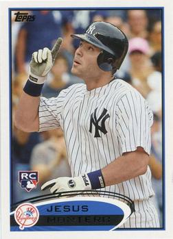 #9 Jesus Montero - New York Yankees - 2012 Topps Baseball