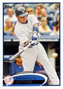 #614 Andruw Jones - New York Yankees - 2012 Topps Baseball