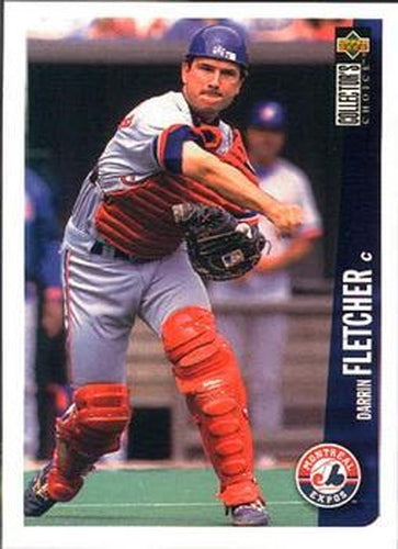 #614 Darrin Fletcher - Montreal Expos - 1996 Collector's Choice Baseball
