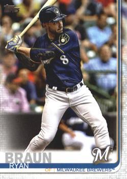 #614 Ryan Braun - Milwaukee Brewers - 2019 Topps Baseball