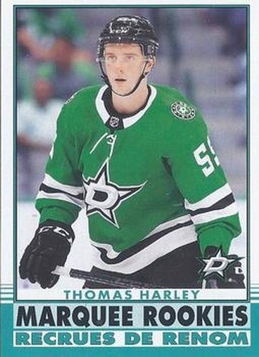 #614 Thomas Harley - Dallas Stars - 2020-21 O-Pee-Chee Update Retro Hockey