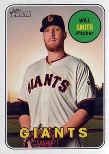 #614 Will Smith - San Francisco Giants - 2018 Topps Heritage Baseball