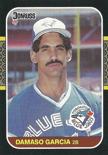 #614 Damaso Garcia - Toronto Blue Jays - 1987 Donruss Baseball