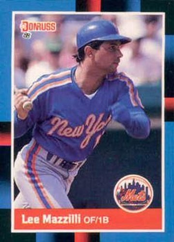 #614 Lee Mazzilli - New York Mets - 1988 Donruss Baseball
