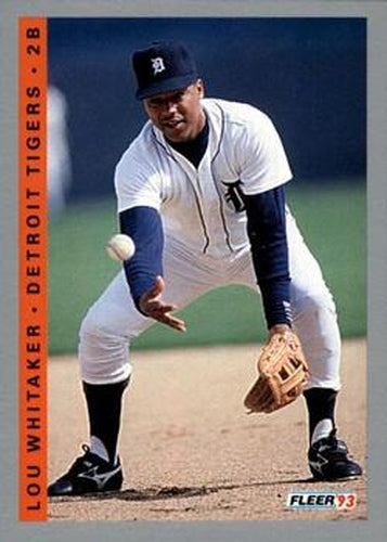 #614 Lou Whitaker - Detroit Tigers - 1993 Fleer Baseball