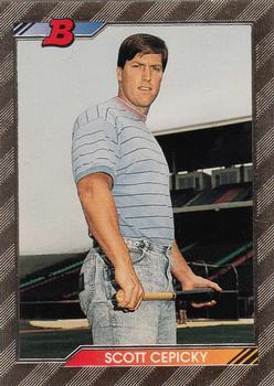 #614a Scott Cepicky - Chicago White Sox - 1992 Bowman Baseball
